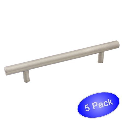 5 Inch 128mm 20 Pack Cosmas 425-128-H-SS Stainless Steel Cabinet Hardware Euro Style Bar Handle Pull 7-7/16 Overall Length Hole Centers 5 Inch 128mm 20 Pack Cosmas 425-128-H-SS Stainless Steel Cabinet Hardware Euro Style Bar Handle Pull 7-7/16 Overall Length Hole Centers